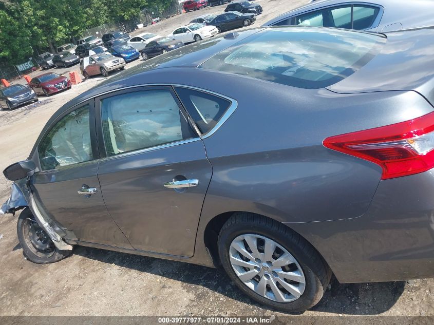 2016 Nissan Sentra Sv VIN: 3N1AB7APXGL684526 Lot: 39777977