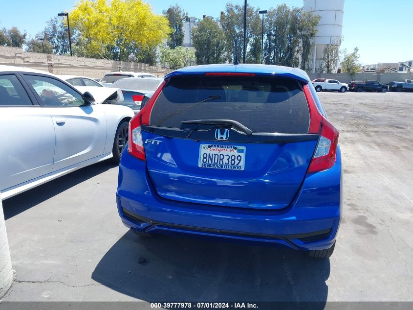 2019 Honda Fit Lx VIN: 3HGGK5H43KM738860 Lot: 39777978