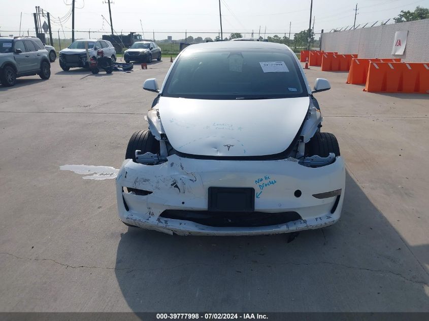 2022 Tesla Model 3 VIN: 5YJ3E1EB0NF161746 Lot: 39777998