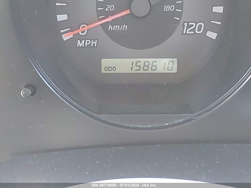 2003 Nissan Xterra Xe VIN: 5N1ED28T33C632980 Lot: 39778008