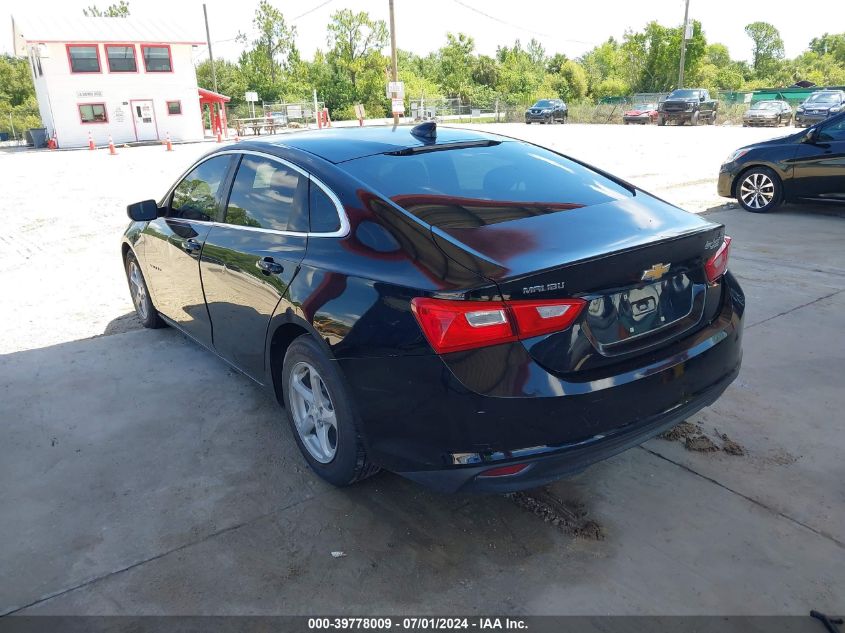 1G1ZB5ST8GF304506 | 2016 CHEVROLET MALIBU