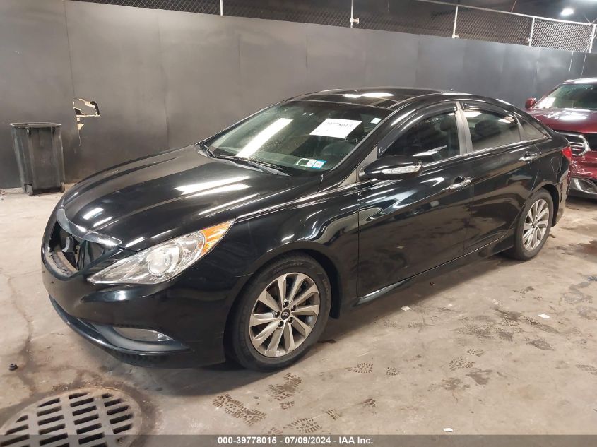 5NPEC4AC4EH841617 2014 Hyundai Sonata Limited