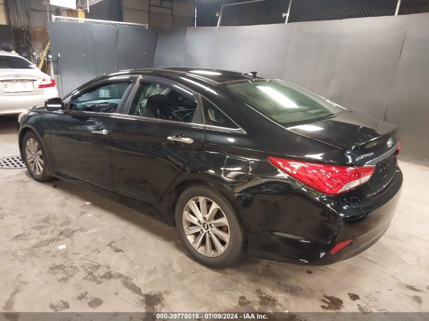 2014 Hyundai Sonata Limited VIN: 5NPEC4AC4EH841617 Lot: 39778015