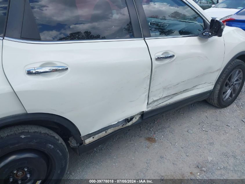 2016 Nissan Rogue Sl VIN: JN8AT2MV8GW142492 Lot: 39778018