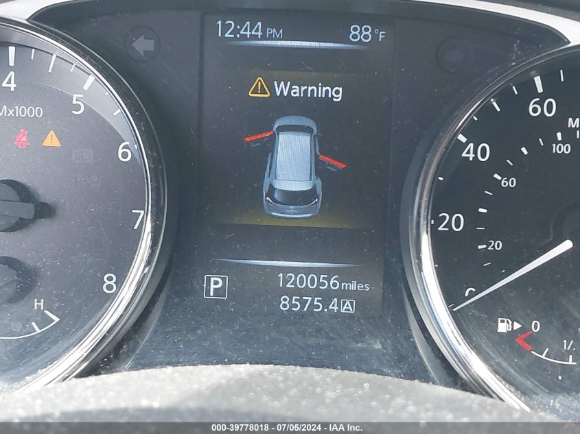 2016 Nissan Rogue Sl VIN: JN8AT2MV8GW142492 Lot: 39778018