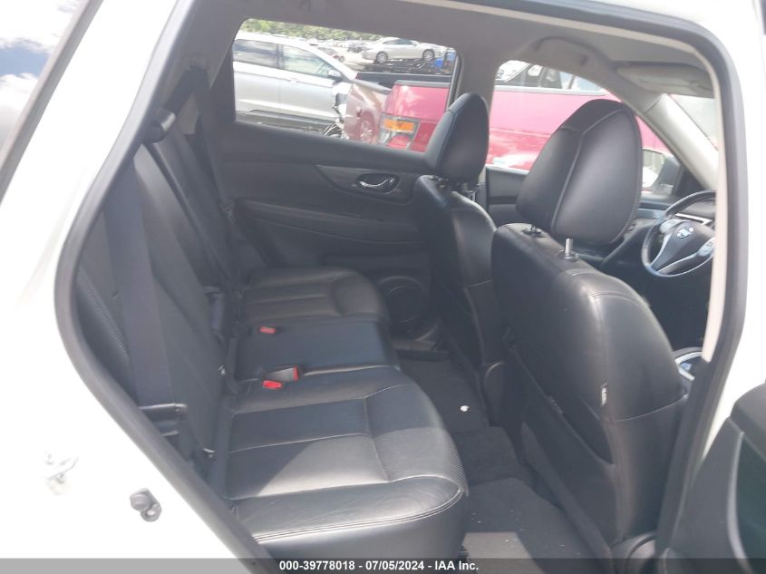 2016 Nissan Rogue Sl VIN: JN8AT2MV8GW142492 Lot: 39778018