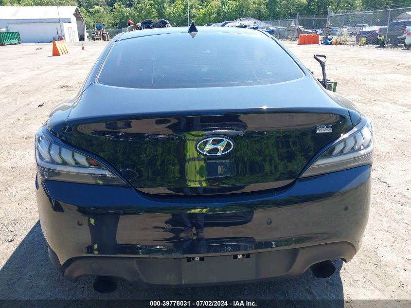 KMHHT6KD0EU115447 2014 Hyundai Genesis Coupe 2.0T