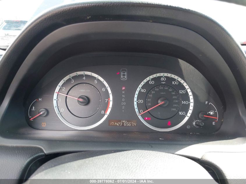 2011 Honda Accord 2.4 Lx VIN: 1HGCP2F37BA124044 Lot: 39778062