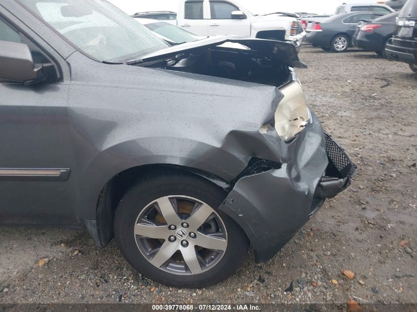 2012 Honda Pilot Touring VIN: 5FNYF4H97CB011238 Lot: 39778068