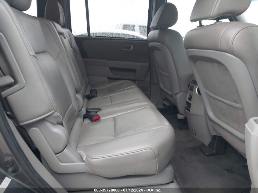 2012 Honda Pilot Touring VIN: 5FNYF4H97CB011238 Lot: 39778068