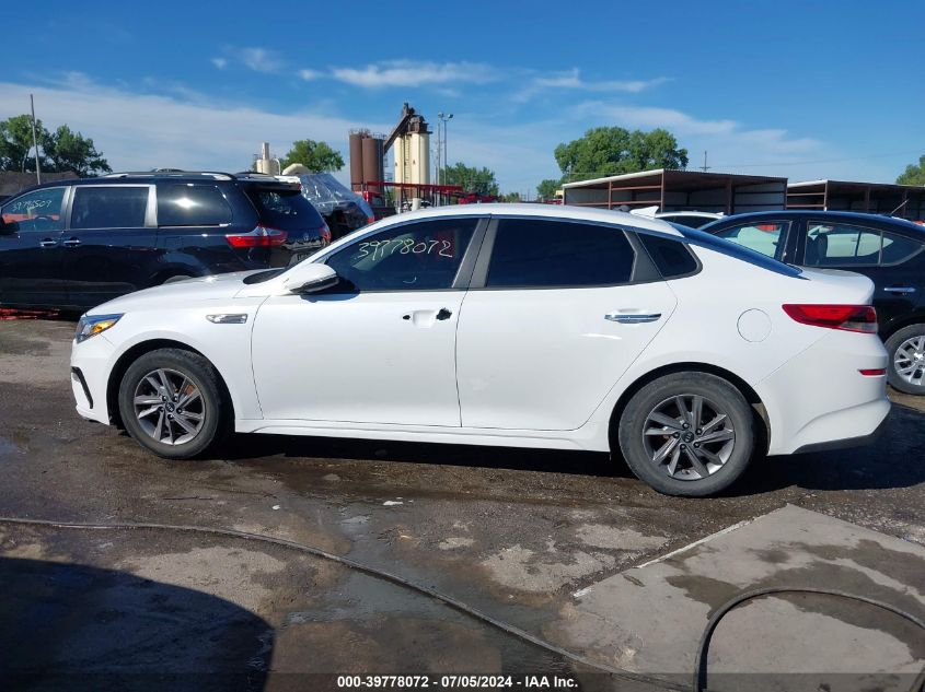 2020 Kia Optima Lx VIN: 5XXGT4L3XLG427899 Lot: 39778072