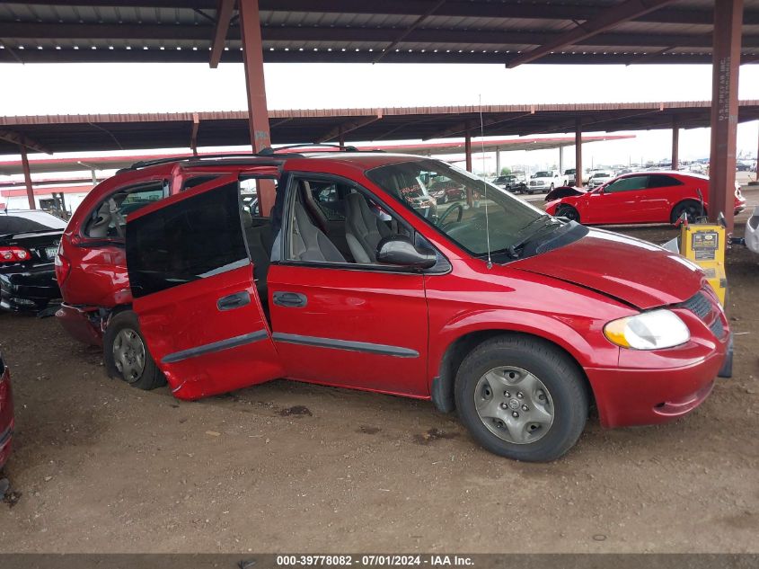 2003 Dodge Grand Caravan Se VIN: 1D4GP24363B260943 Lot: 39778082