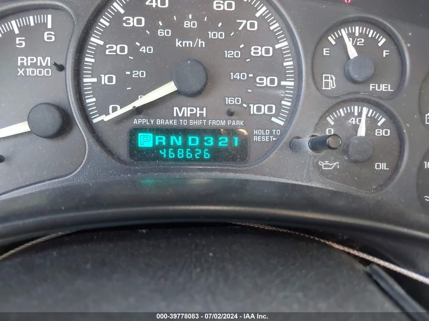 2000 Chevrolet Silverado 1500 Ls VIN: 2GCEC19V5Y1368062 Lot: 39778083