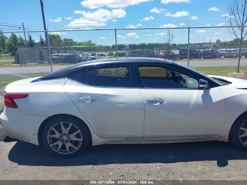 2017 Nissan Maxima 3.5 Sl VIN: 1N4AA6AP6HC437498 Lot: 39778086