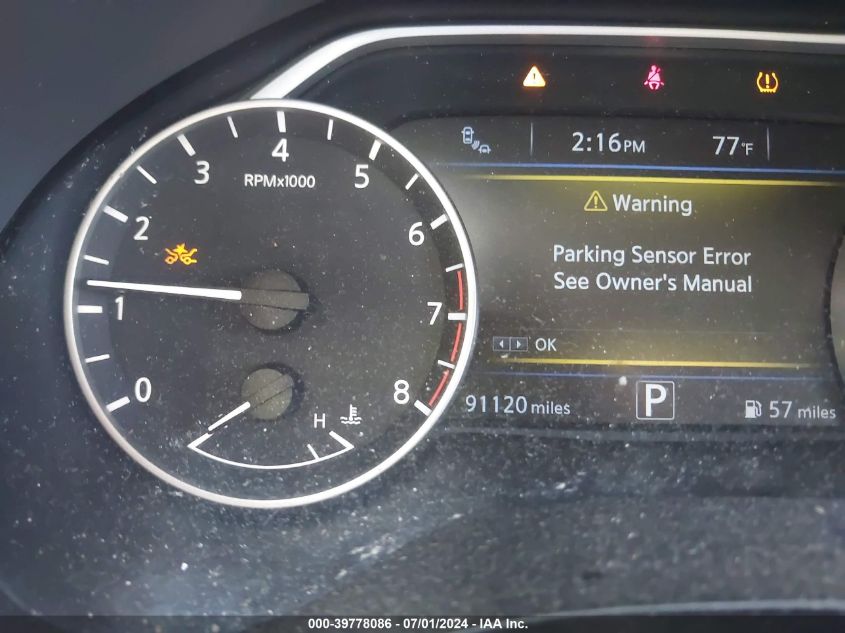 2017 Nissan Maxima 3.5 Sl VIN: 1N4AA6AP6HC437498 Lot: 39778086