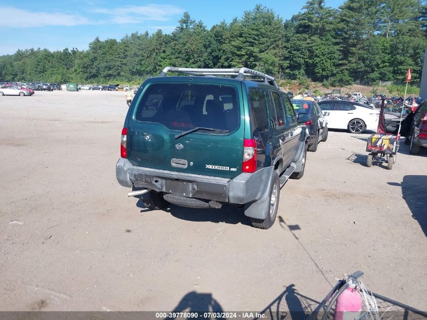 2000 Nissan Xterra Xe/Se VIN: 5N1ED28Y7YC577212 Lot: 39778090