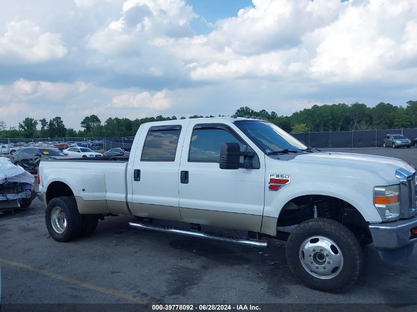 2008 Ford F-350 Fx4/King Ranch/Lariat/Xl/Xlt VIN: 1FTWW33R88EB62753 Lot: 39778092