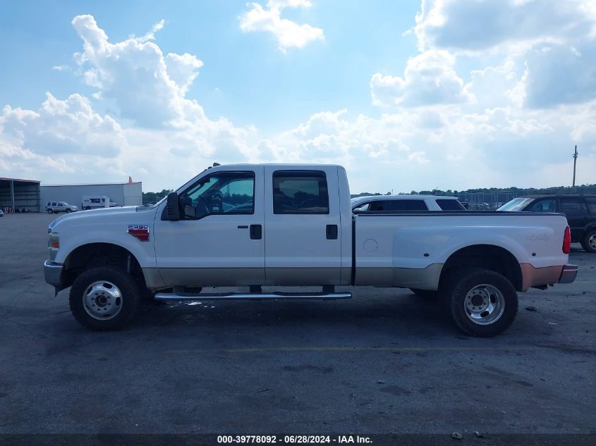 2008 Ford F-350 Fx4/King Ranch/Lariat/Xl/Xlt VIN: 1FTWW33R88EB62753 Lot: 39778092