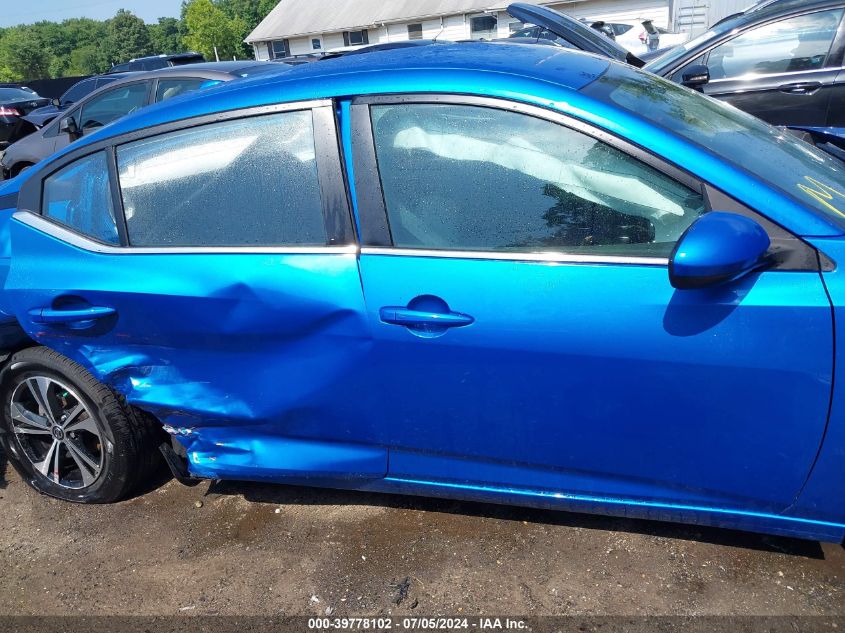 2023 Nissan Sentra Sv Xtronic Cvt VIN: 3N1AB8CVXPY230393 Lot: 39778102