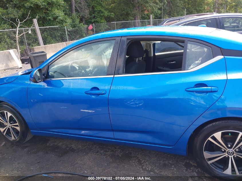 2023 Nissan Sentra Sv Xtronic Cvt VIN: 3N1AB8CVXPY230393 Lot: 39778102