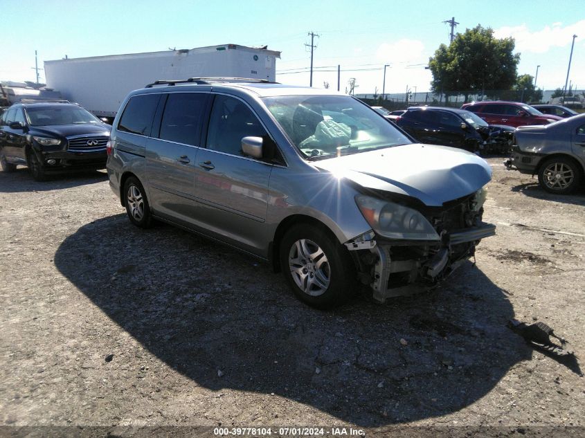 2006 Honda Odyssey Ex-L VIN: 5FNRL38706B125933 Lot: 39778104