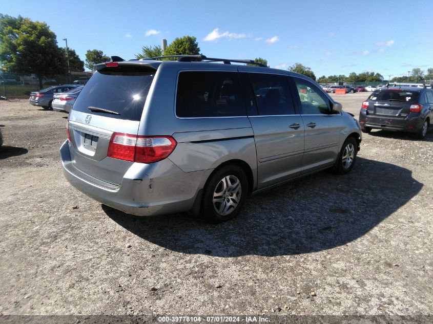 2006 Honda Odyssey Ex-L VIN: 5FNRL38706B125933 Lot: 39778104