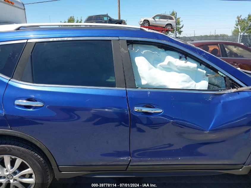 2018 Nissan Rogue Sv VIN: KNMAT2MT9JP539527 Lot: 39778114