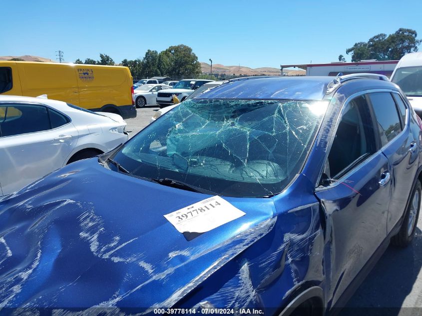 2018 Nissan Rogue Sv VIN: KNMAT2MT9JP539527 Lot: 39778114