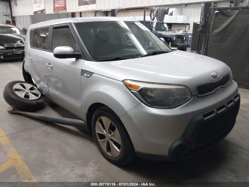 2014 Kia Soul VIN: KNDJN2A2XE7717988 Lot: 39778116