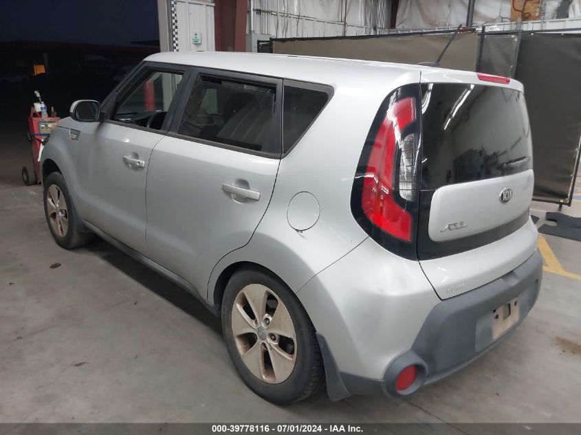 2014 Kia Soul VIN: KNDJN2A2XE7717988 Lot: 39778116