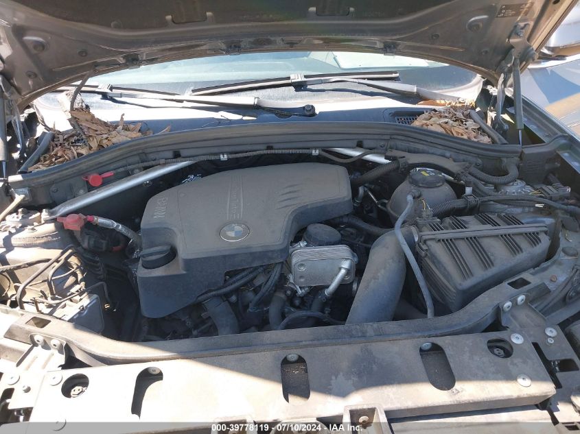 2016 BMW X3 xDrive28I VIN: 5UXWX9C54G0D67867 Lot: 39778119