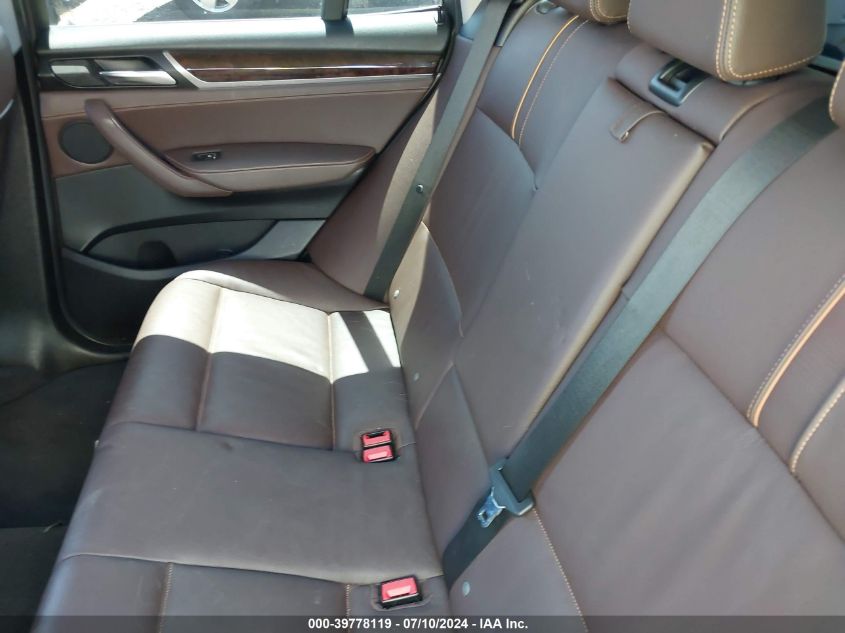 2016 BMW X3 xDrive28I VIN: 5UXWX9C54G0D67867 Lot: 39778119