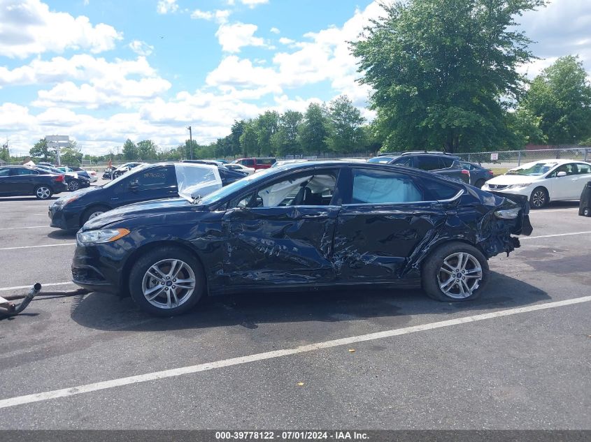 2018 FORD FUSION SE - 3FA6P0HD3JR275687