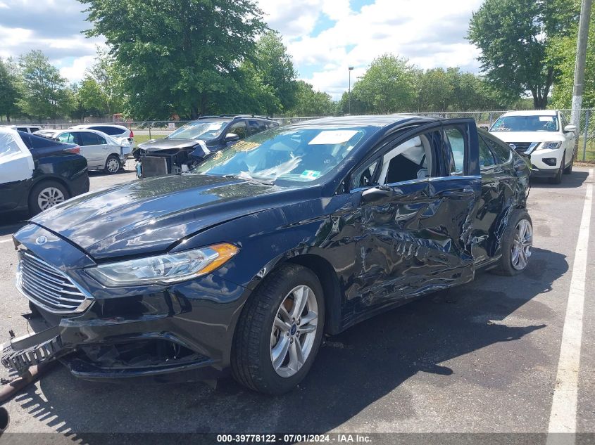 2018 Ford Fusion Se VIN: 3FA6P0HD3JR275687 Lot: 39778122