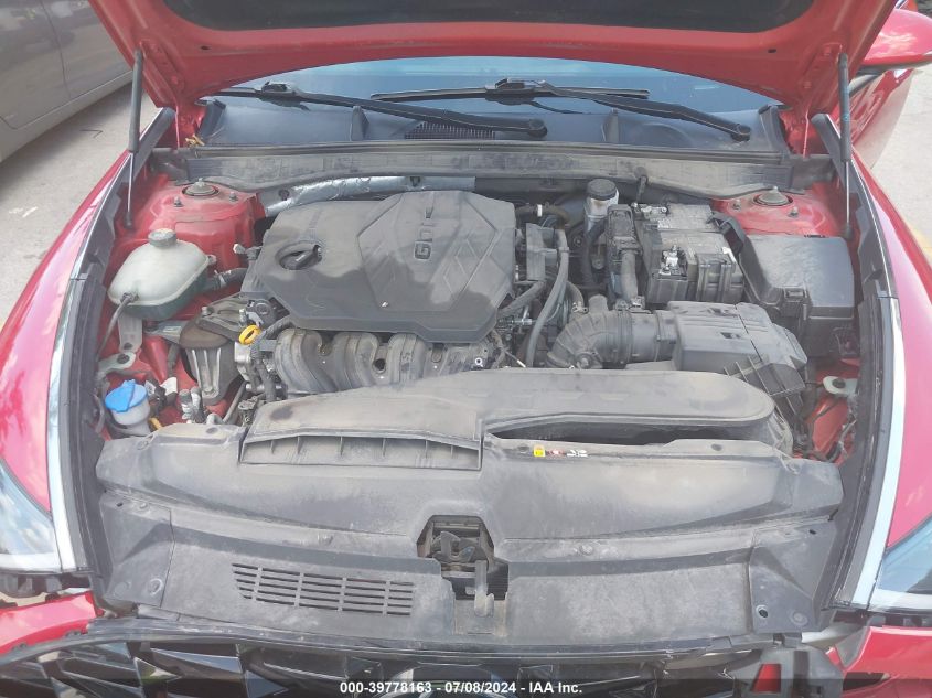 2020 Hyundai Sonata Sel VIN: 5NPEF4JA4LH060812 Lot: 39778163