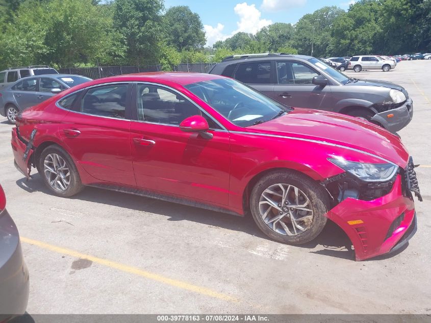 2020 Hyundai Sonata Sel VIN: 5NPEF4JA4LH060812 Lot: 39778163