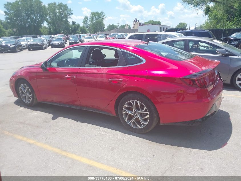 2020 Hyundai Sonata Sel VIN: 5NPEF4JA4LH060812 Lot: 39778163