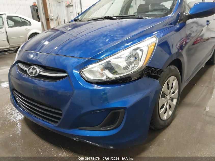2015 Hyundai Accent Gs VIN: KMHCT5AE2FU220958 Lot: 39778179