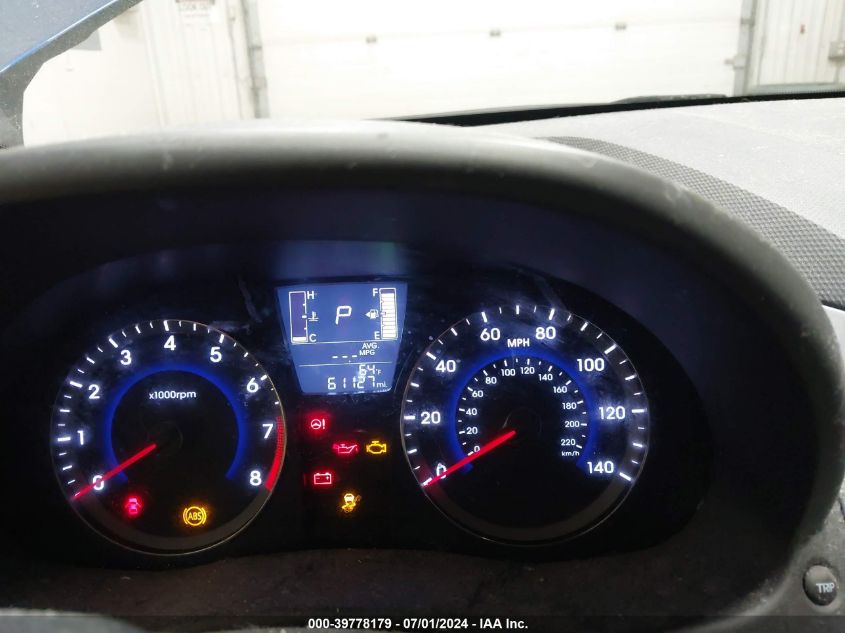 2015 Hyundai Accent Gs VIN: KMHCT5AE2FU220958 Lot: 39778179