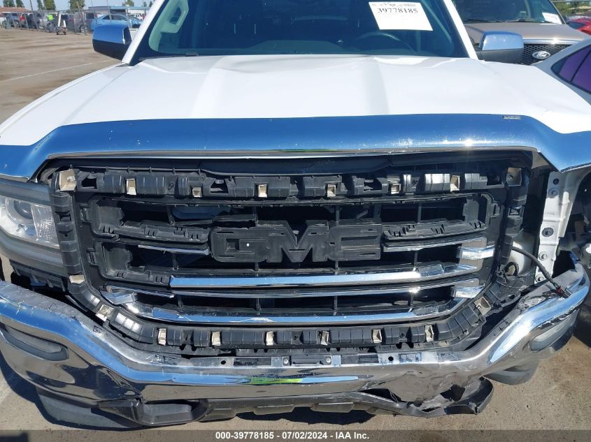 2017 GMC Sierra C1500 Slt VIN: 3GTP1NECXHG103882 Lot: 39778185