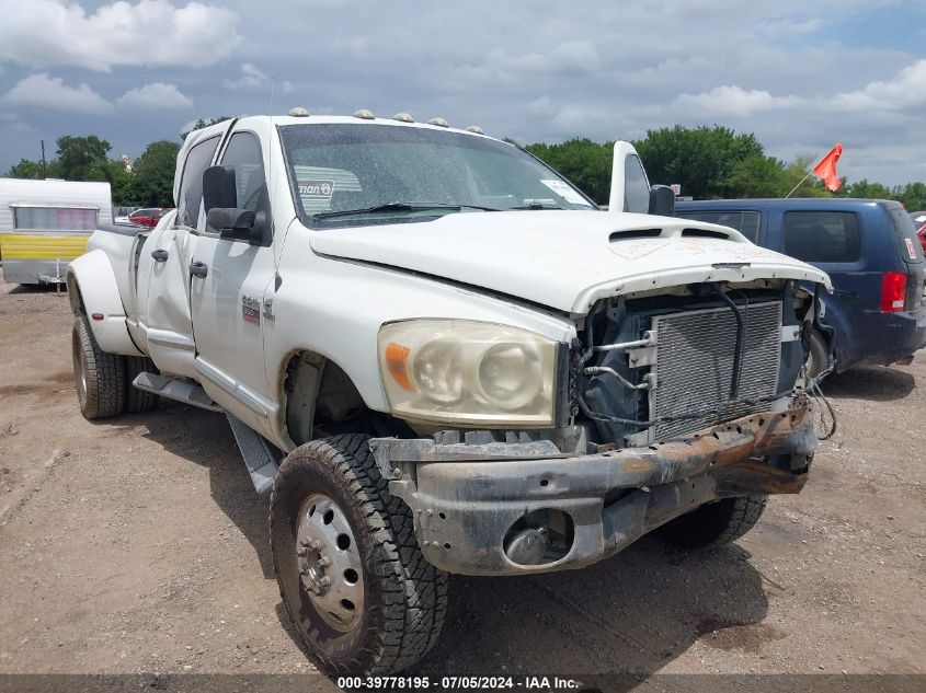 2007 Dodge Ram 3500 Laramie VIN: 3D3MX49A17G814090 Lot: 39778195
