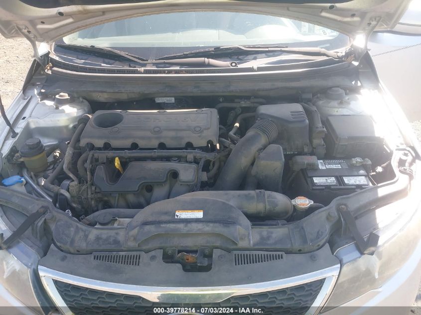 2011 Kia Forte Ex VIN: KNAFU4A28B5380004 Lot: 39778214