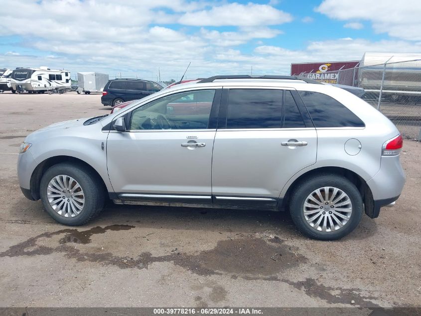 2012 Lincoln Mkx VIN: 2LMDJ8JK7CBL15670 Lot: 39778216