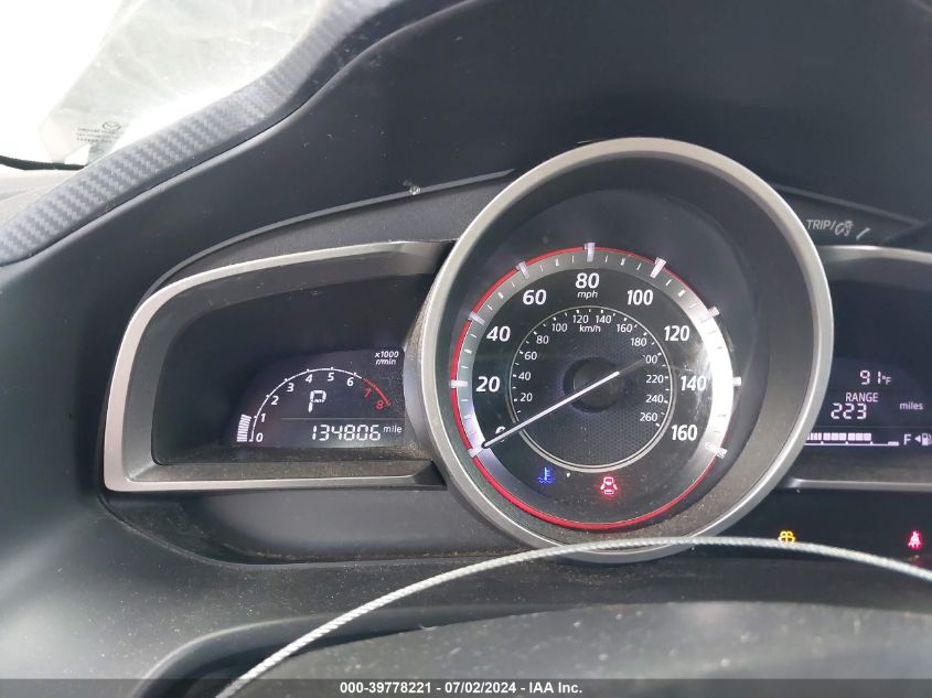 2016 Mazda Mazda3 Touring VIN: 3MZBM1M71GM287718 Lot: 39778221