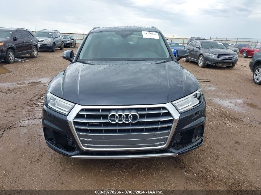 2020 Audi Q5 Premium 45 Tfsi Quattro S Tronic VIN: WA1ANAFY9L2046163 Lot: 39778236