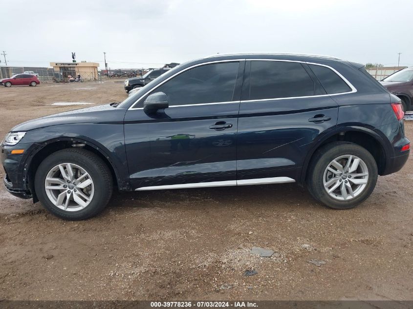 2020 Audi Q5 Premium 45 Tfsi Quattro S Tronic VIN: WA1ANAFY9L2046163 Lot: 39778236