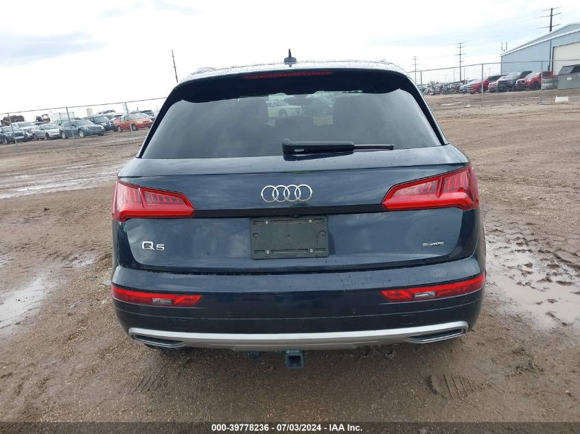 2020 Audi Q5 Premium 45 Tfsi Quattro S Tronic VIN: WA1ANAFY9L2046163 Lot: 39778236