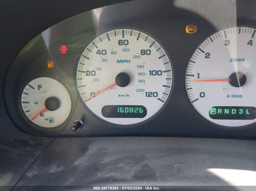 2003 Chrysler Town & Country El VIN: 2C4GP34L63R147708 Lot: 39778263