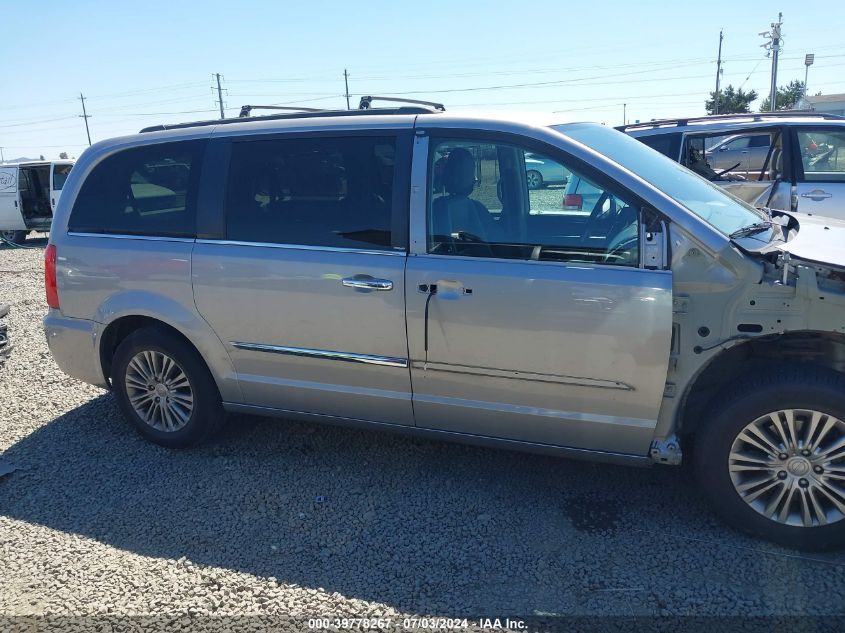 2013 Chrysler Town & Country Touring-L VIN: 2C4RC1CG2DR777546 Lot: 39778267