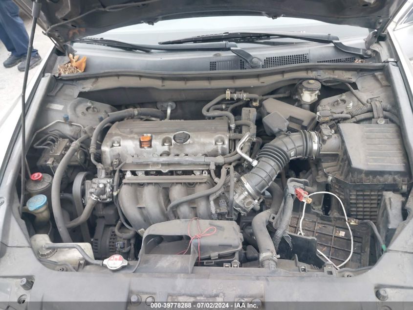 2010 Honda Accord 2.4 Lx VIN: 1HGCP2F33AA046022 Lot: 39778288